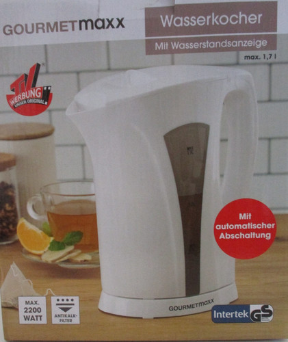 Gourmetmaxx wasserkocher l - 1,7,